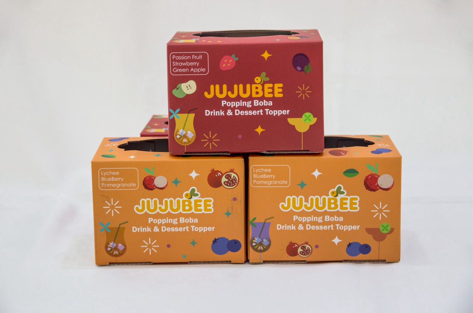 B5：JUJUBEE Popping Boba Drink & Dessert Topper
