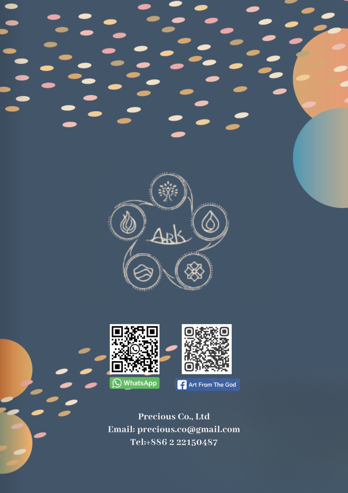 ARK 封底與聯絡資訊